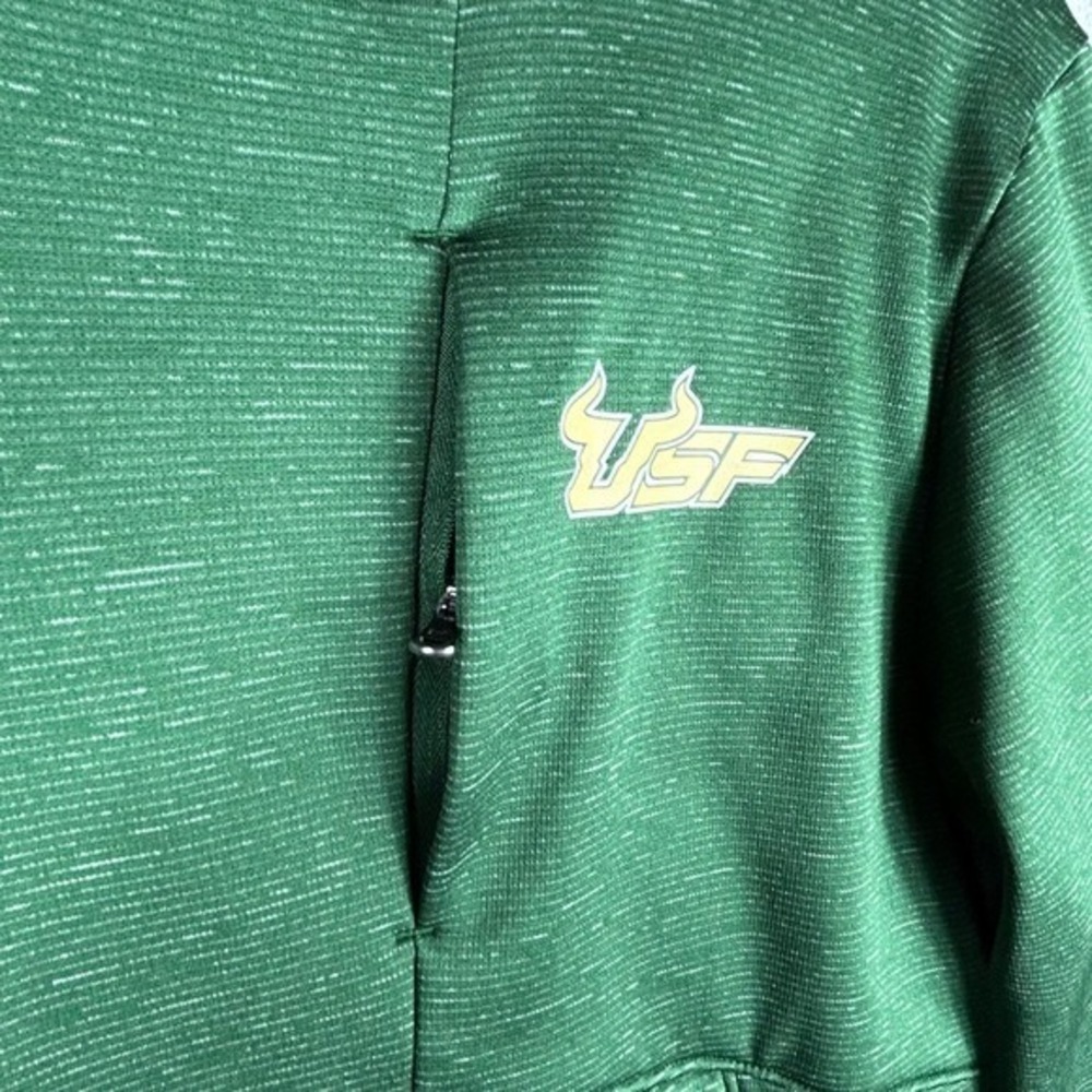Under Armour USF Bulls Green Crewneck Sweatshirt Pullover‎ Size Small - Picture 9 of 12